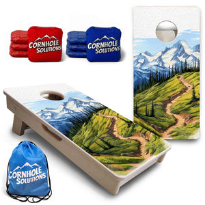 Olympic - Mini or Vacation Size Boards by Cornhole Solutions, custom cornhole board main product photo
