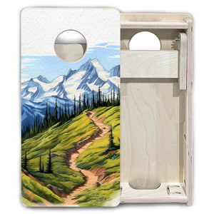 Olympic - Mini or Vacation Size Boards by Cornhole Solutions, custom cornhole board detail photo 6