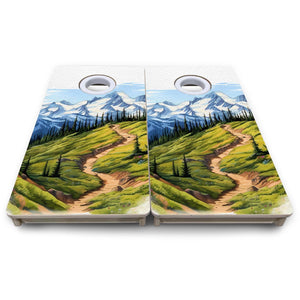 Olympic - Mini or Vacation Size Boards by Cornhole Solutions, custom cornhole board detail photo 8