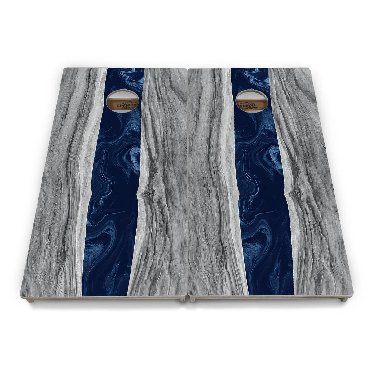 Live Edge River Cornhole Boards – Tournament Series