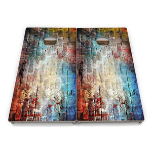 Colorful Brick Cornhole Boards – Tournament Series