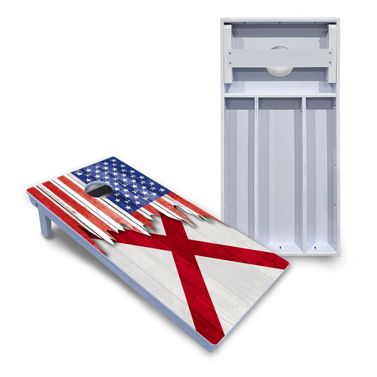 State Flag Designs Alabama to Georgia Cornhole Boards - All Weather Series