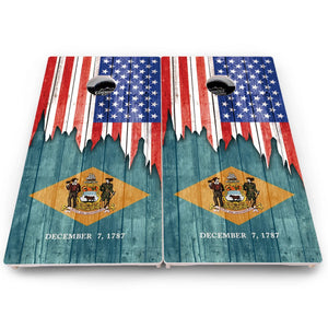 State Flag Cornhole Boards – AL to GA – Pro Lite or Pro Elite