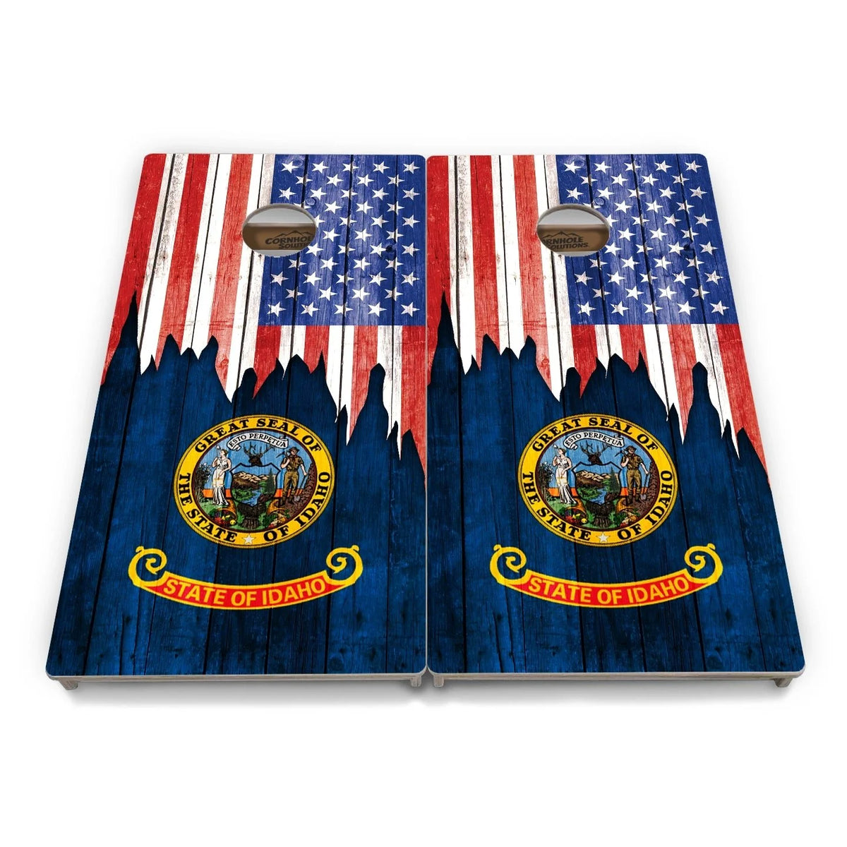 State Flag Cornhole Boards – HI–MD – Tournament Series
