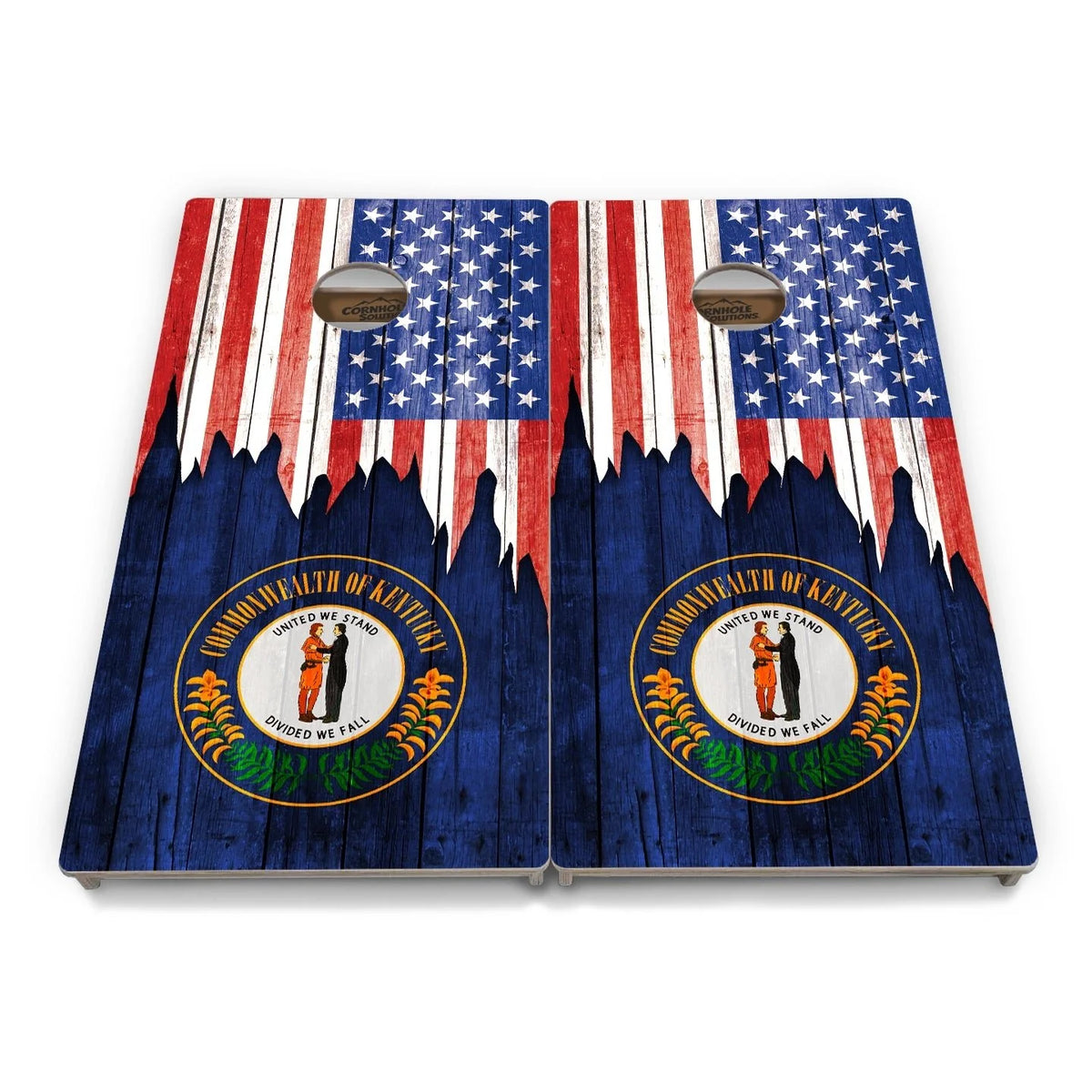 State Flag Cornhole Boards – HI–MD – Tournament Series