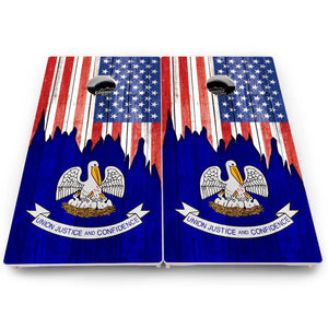 State Flag Cornhole Boards – HI to MD – Pro Lite or Pro Elite