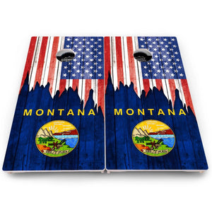 State Flag Cornhole Boards – MA to NJ – Pro Lite or Pro Elite