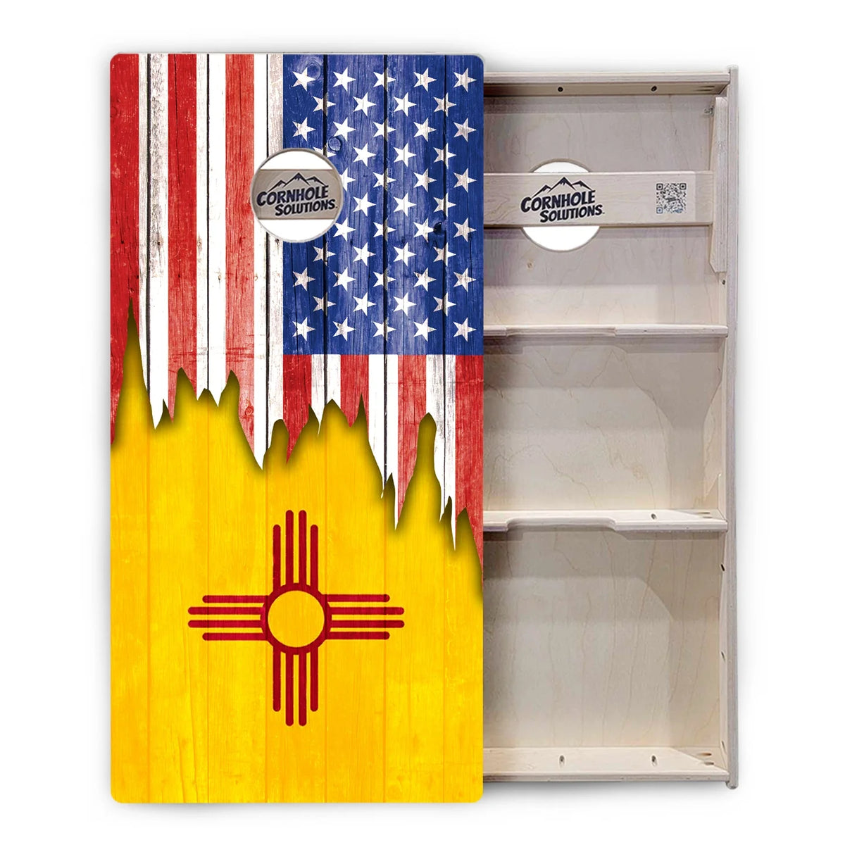 State Flag Cornhole Boards – NM–SC – Tournament Series