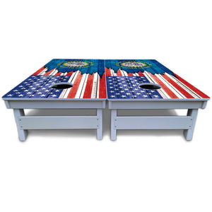 State Flag Designs South Dakota to Wyoming Cornhole Boards - All Weather Series