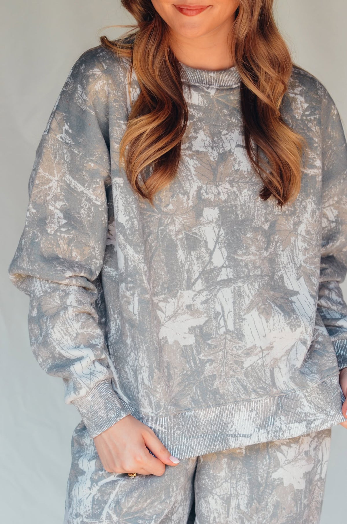 PREORDER ITEM (Estimated ship date 11/10) Vintage Camo Crew Sweatshirt by Southern Bliss Company