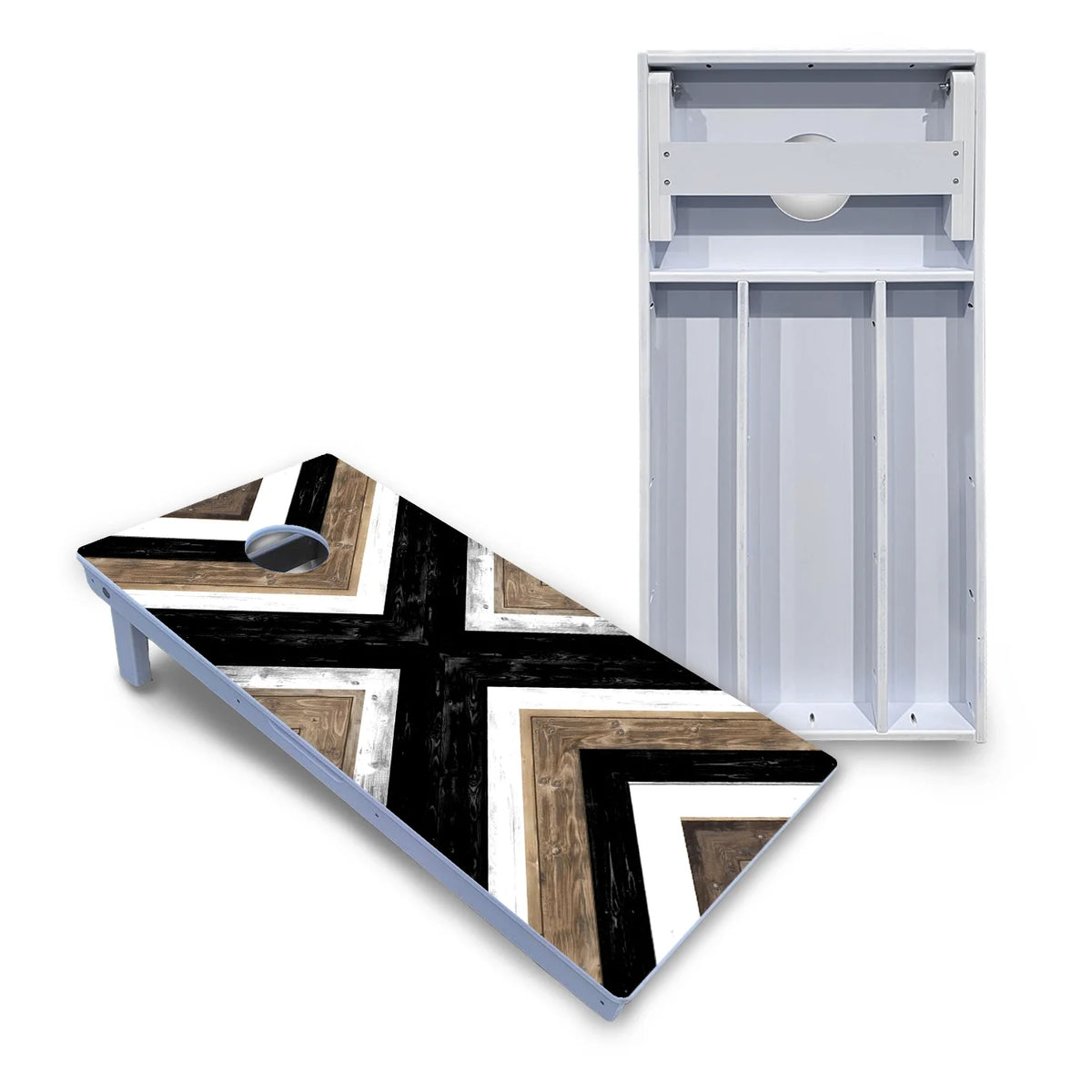 X Pattern Cornhole Boards - All Weather Series