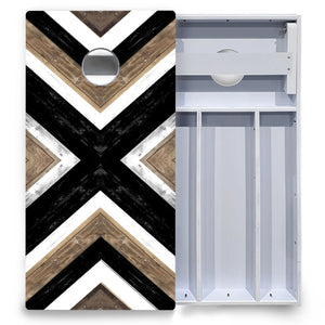 X Pattern Cornhole Boards - All Weather Series