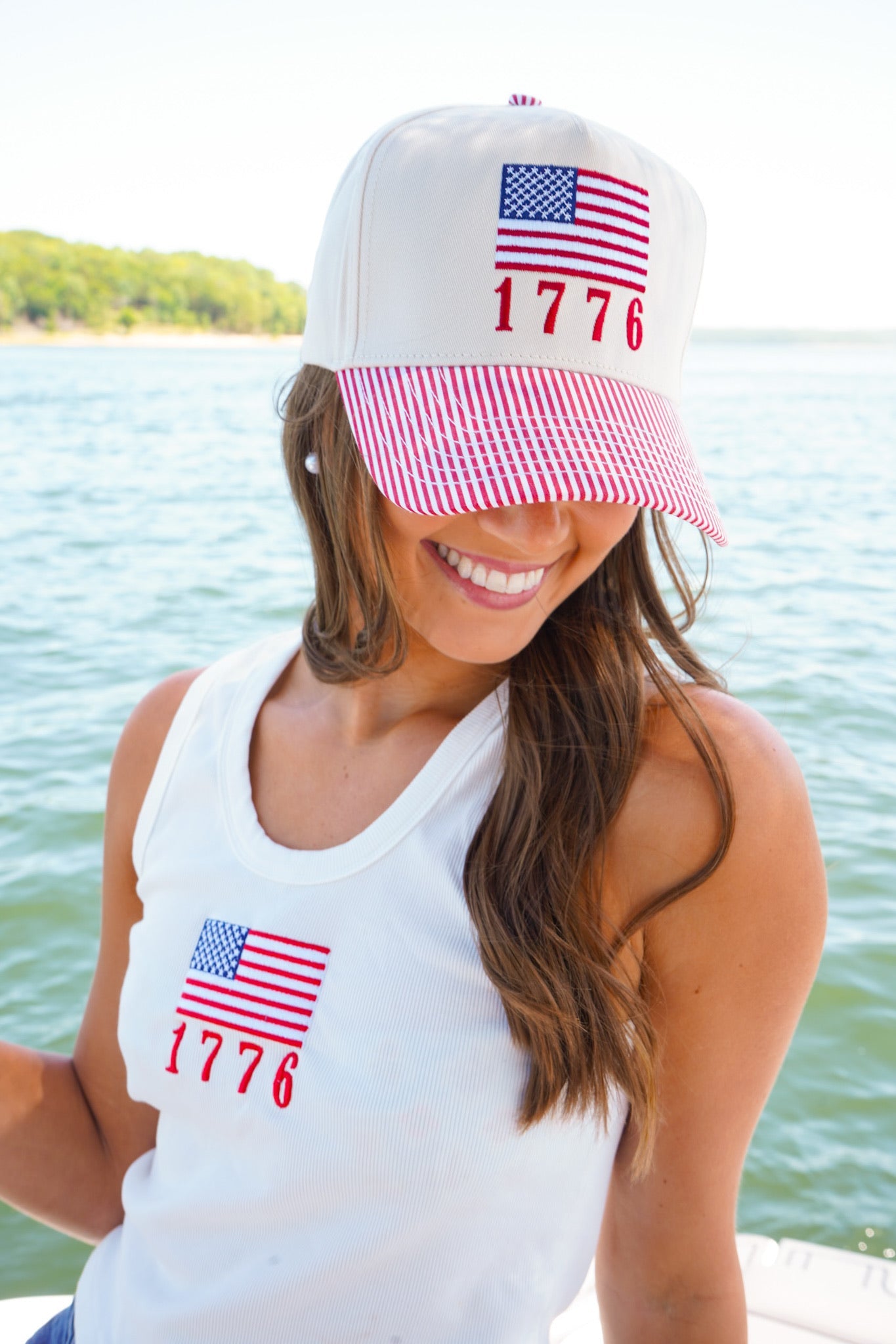 1776 American Flag Hat