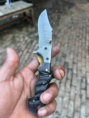 Grithorn Damascus Folder product detail, view 6