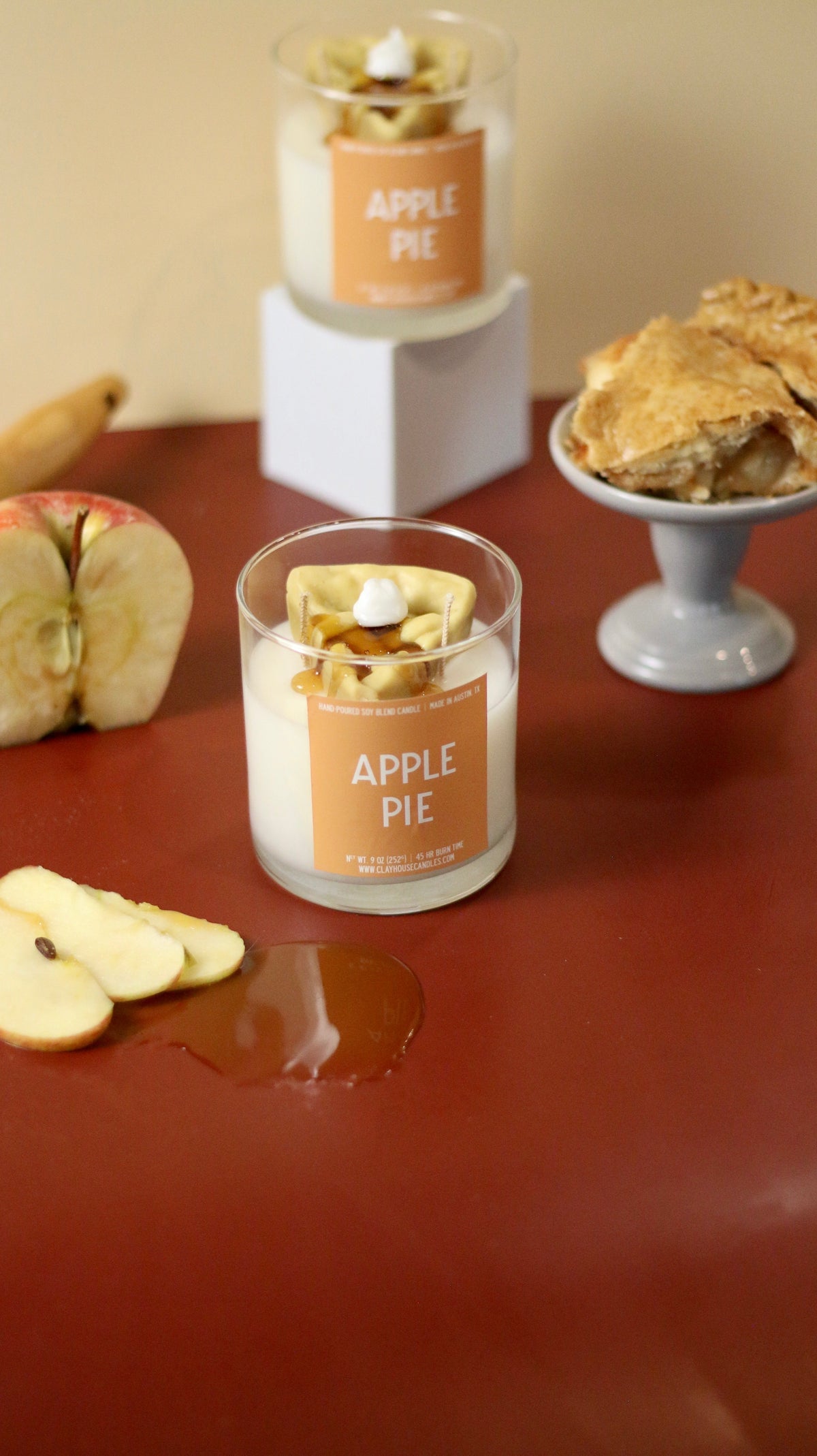 Apple Pie Container Candle by Clay House Candles – view 6
