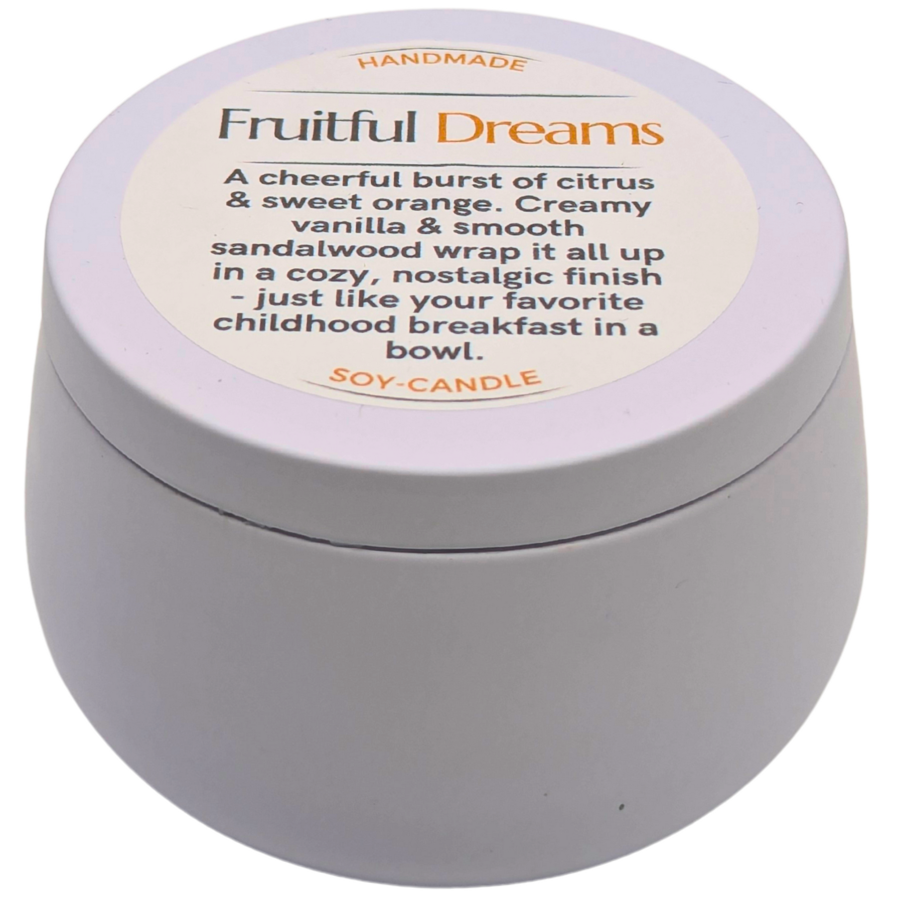 Fruitful Dreams™ Tranquil Soy Candle | Sweet Uplifting Joy – ResilScents™
