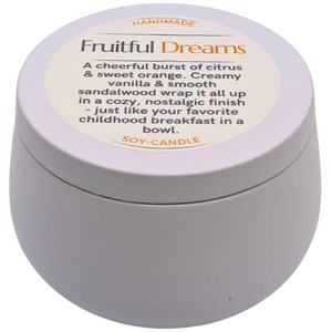 Fruitful Dreams™ Tranquil Soy Candle | Sweet Uplifting Joy – ResilScents™