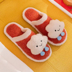 Adorable Happy Cloud Slippers by The Mississippi Mermaid Mercantile - view 48