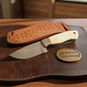 Bone Western Rasp Cowboy Knife with Rasp product detail, view 7