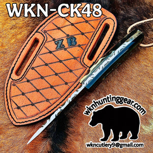 File-Work Spine Drop Point Hunter Knife product detail, view 3