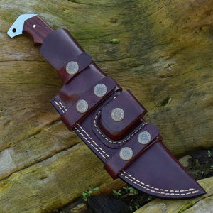 17" Handmade Bowie Knife, Damascus Steel Bowie Knife, Damascus Steel Hunting knife, birthday gift, gift for him, wedding gift, anniversary gift, Thanksgiving gift, valentine Gift