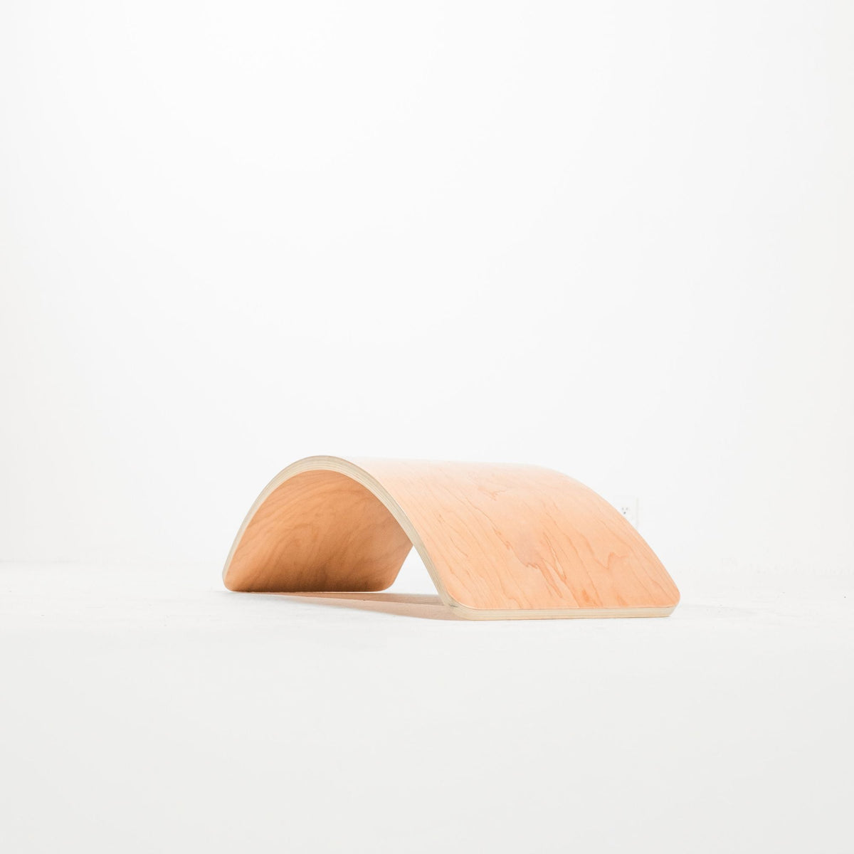 Wobble Board by Bunny Hopkins, handcrafted wooden activity toy product and lifestyle photo 44