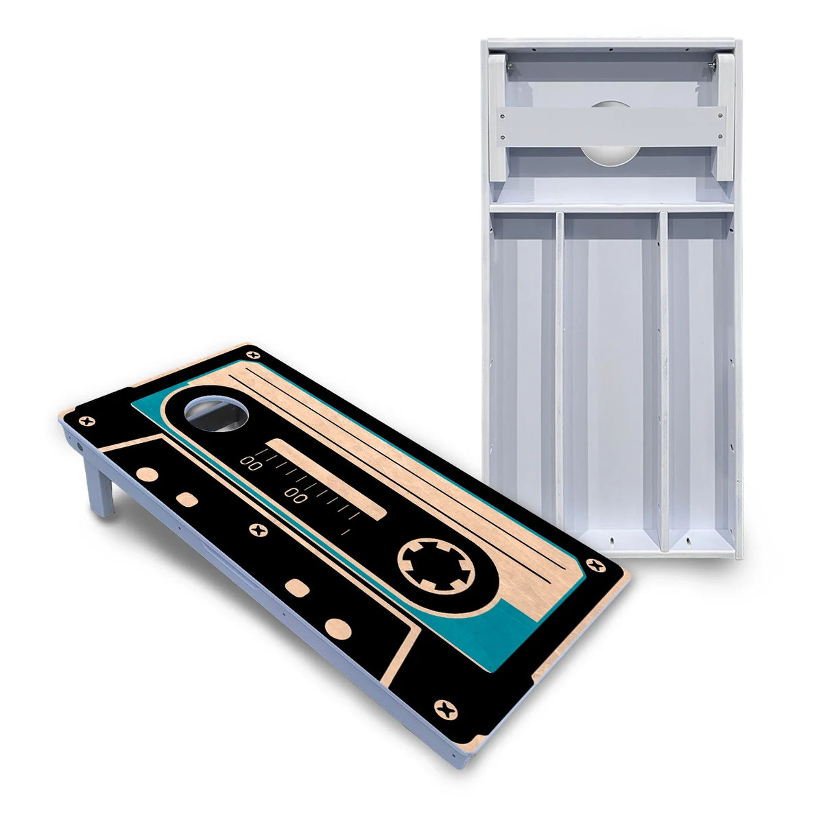 Cassette Tape Cornhole Boards - All Weather Series