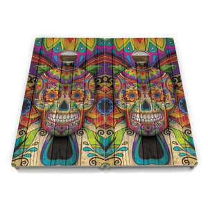 Sugar Skull Cornhole Boards – Tournament Series