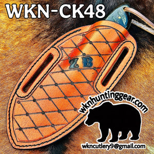 File-Work Spine Drop Point Hunter Knife product detail, view 4