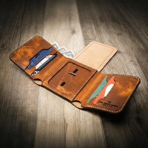Badge Trifold Wallet