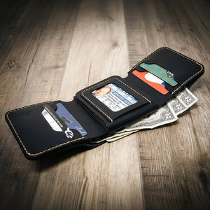 Badge Trifold Wallet