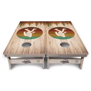 Bigfoot Circle Cornhole Boards – Tournament Series