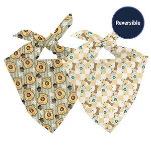 Squirrel Patrol & Pup Cup Dog Bandana