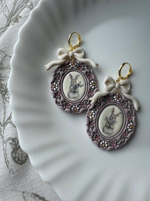 Lavender Bunny Frames