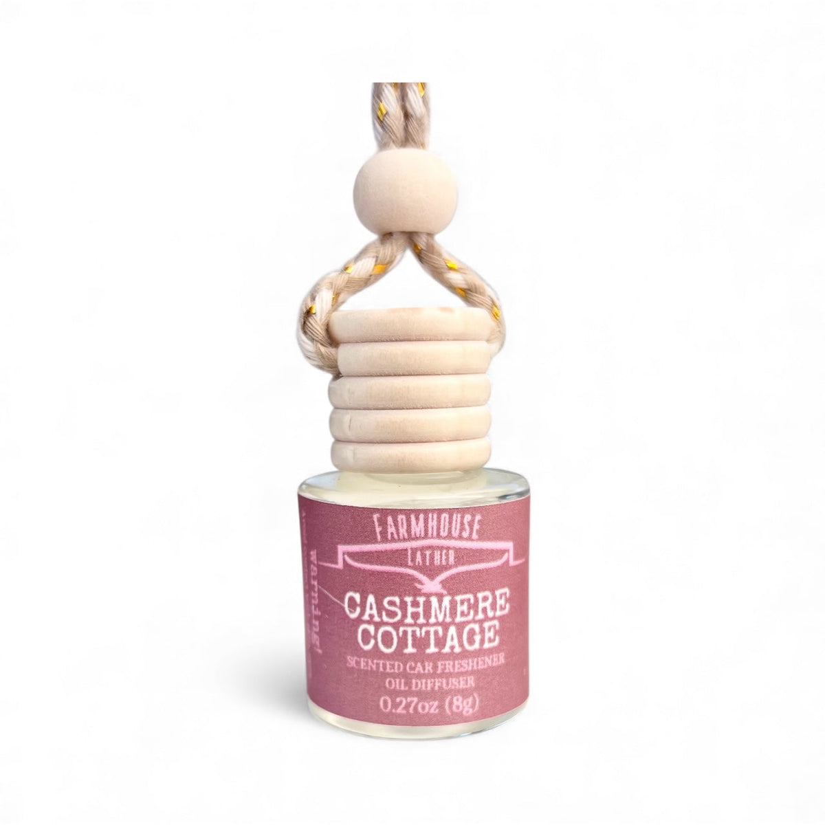 Cashmere Cottage car diffuser by Farmhouse Lather – product image 1