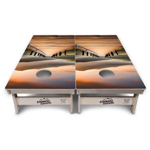 Wooden Bridge Cornhole Boards – Tournament Series