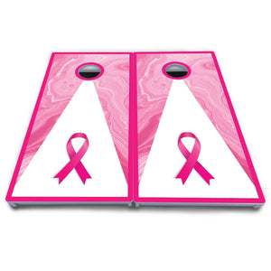 Cancer Awareness Cornhole Boards - All Weather Series