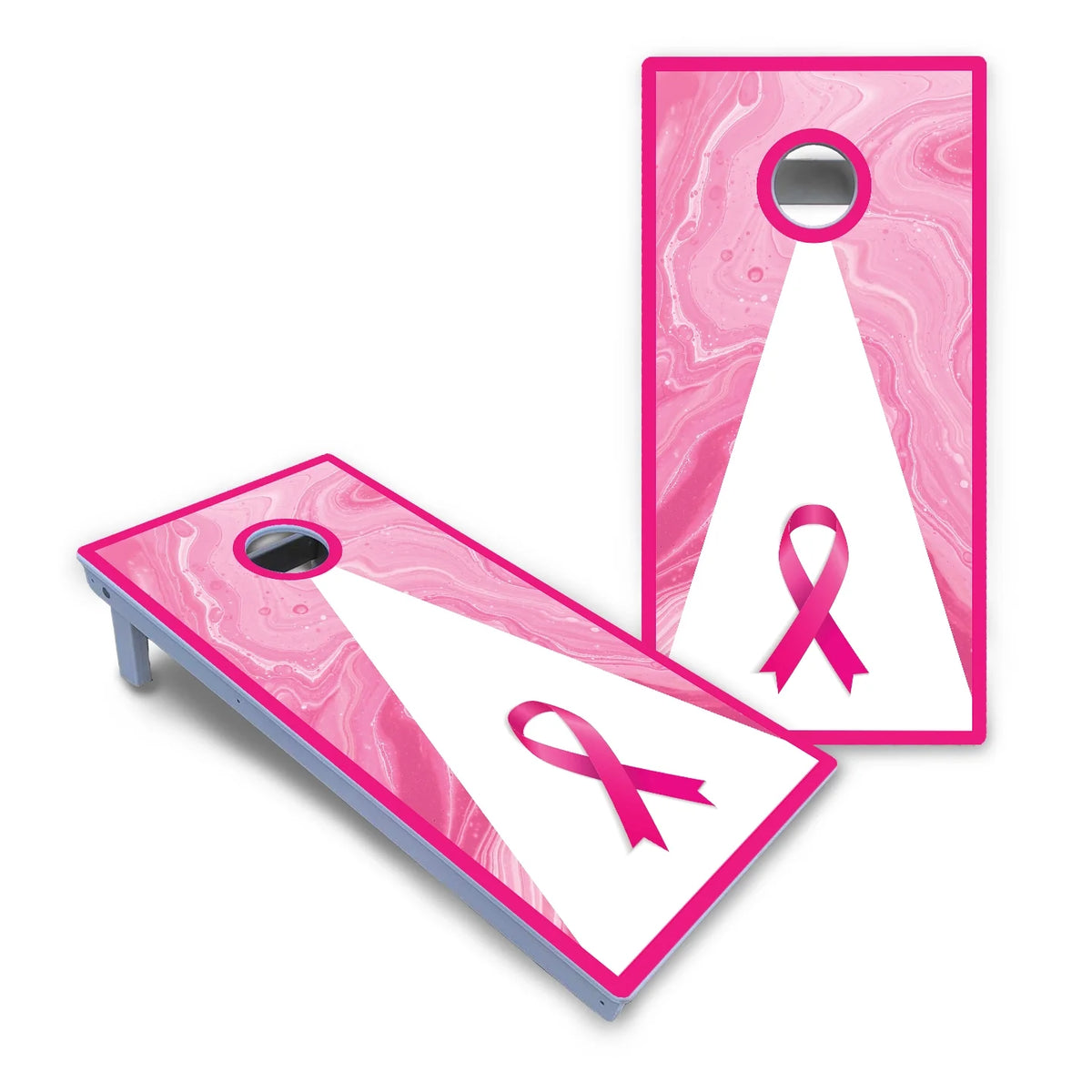 Cancer Awareness Cornhole Boards - All Weather Series
