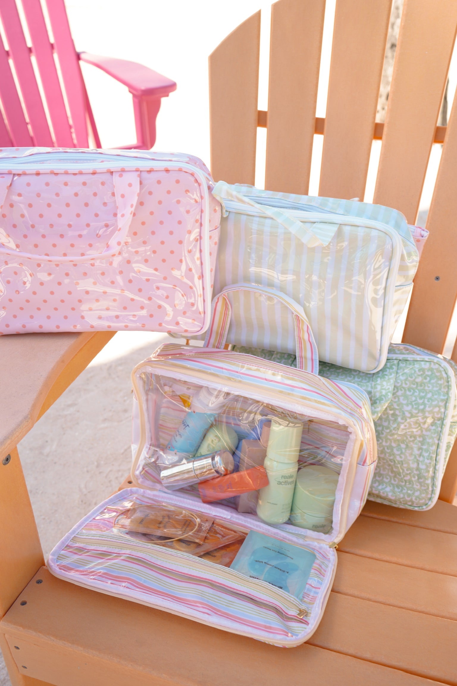 Clear Coat Toiletry Case by KenzKustomz, natural skincare detail photo 3
