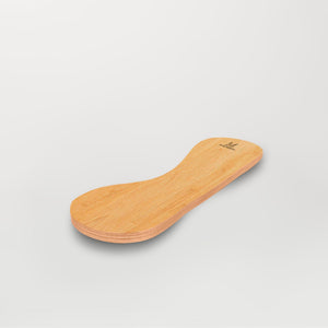 Spinzee Board by Bunny Hopkins, handcrafted wooden activity toy product and lifestyle photo 26