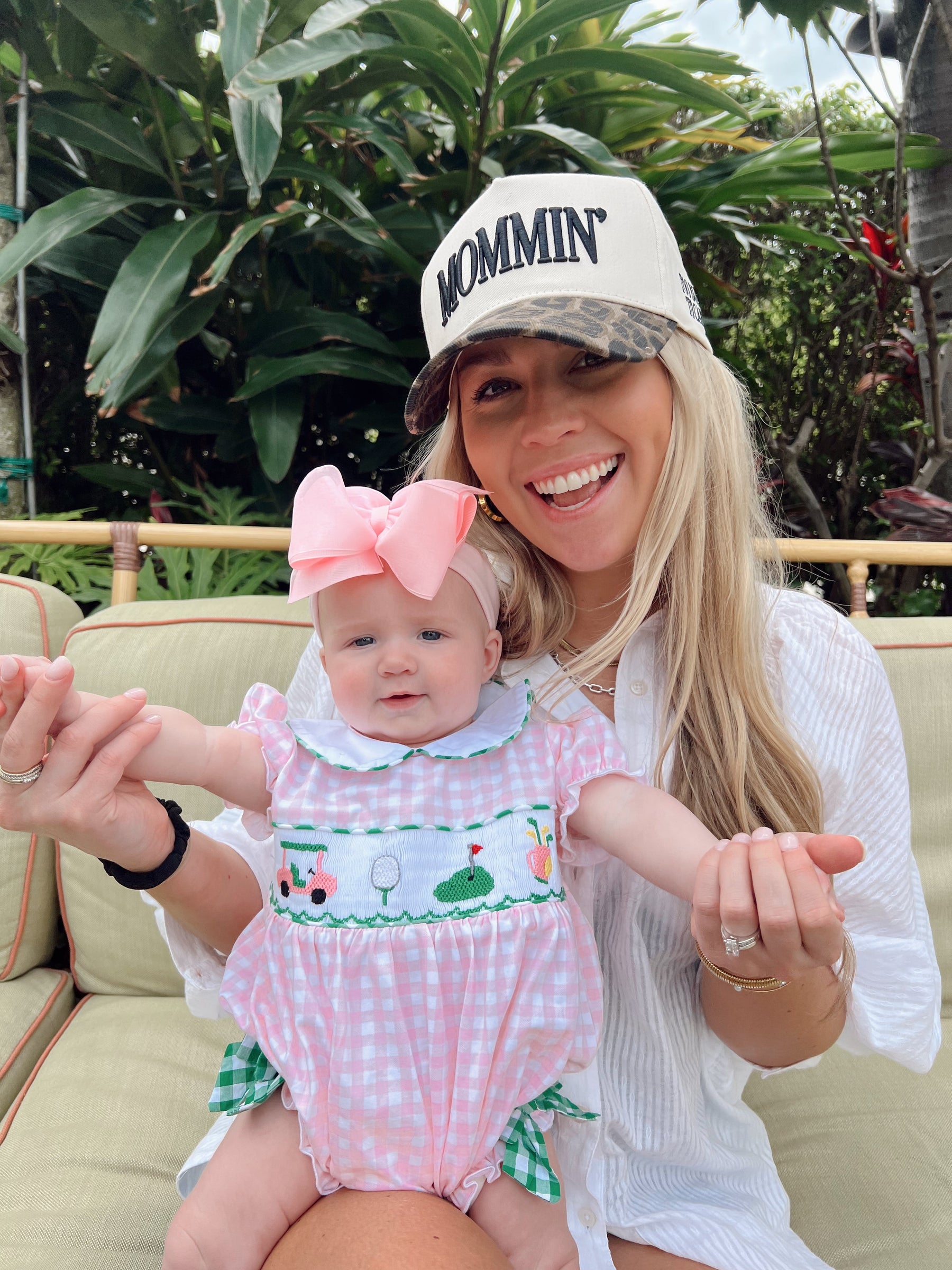 Mommin' - Vintage Trucker Hat by KenzKustomz, Southern lifestyle apparel detail photo 9