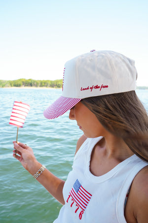 1776 American Flag Hat