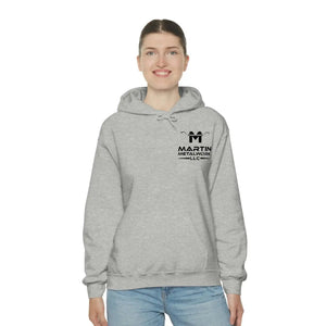 Martin metalwork Hooded Sweatshirt detail view by Martin Metalwork LLC