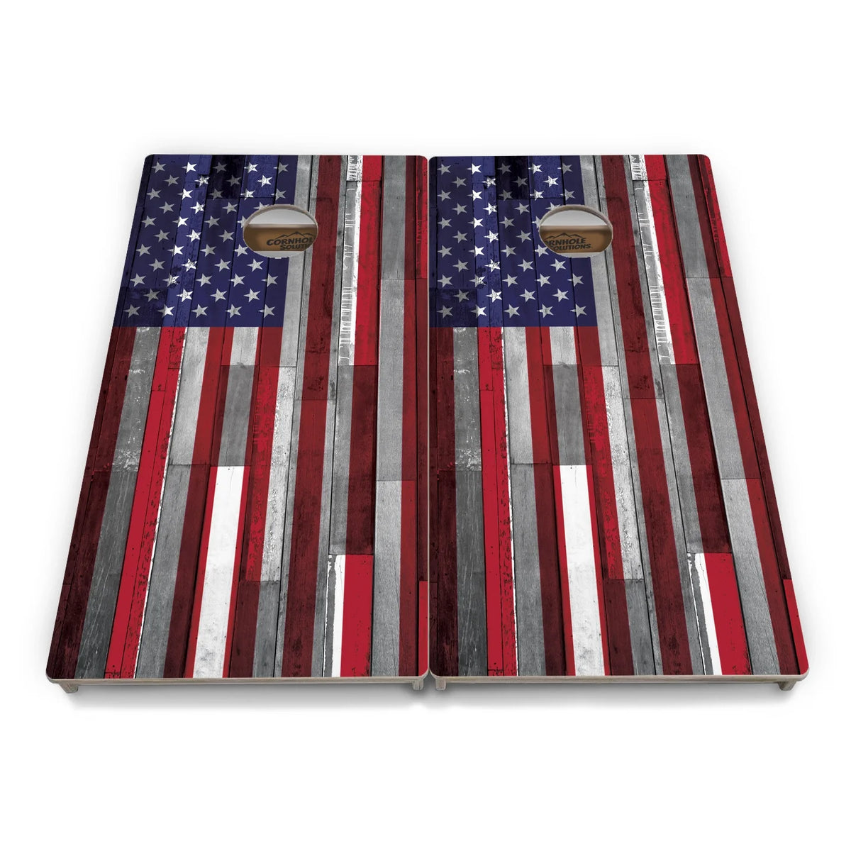 Plank Flag Collection Cornhole Boards – Tournament Series