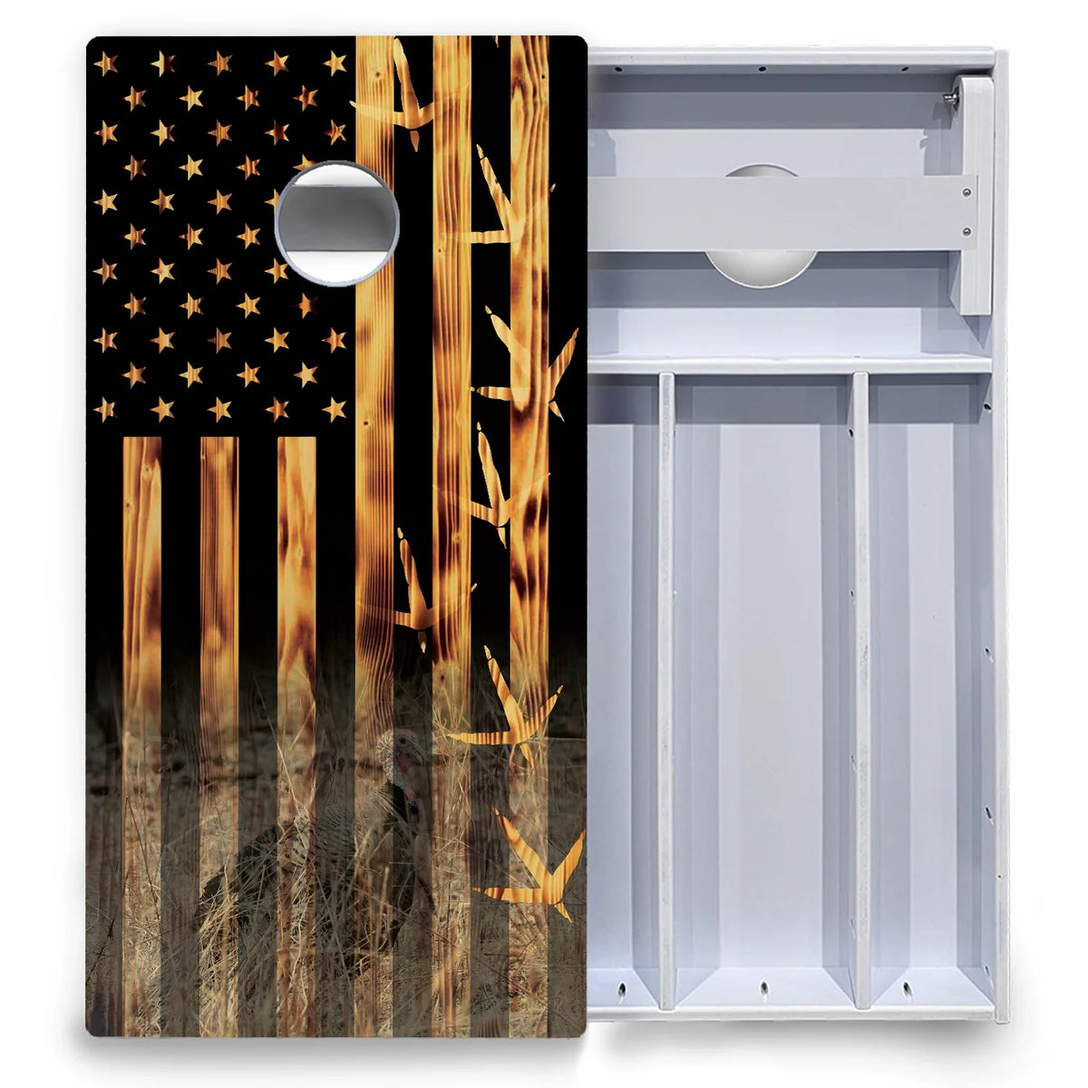 Hidden Turkey Cornhole Boards - All Weather Series