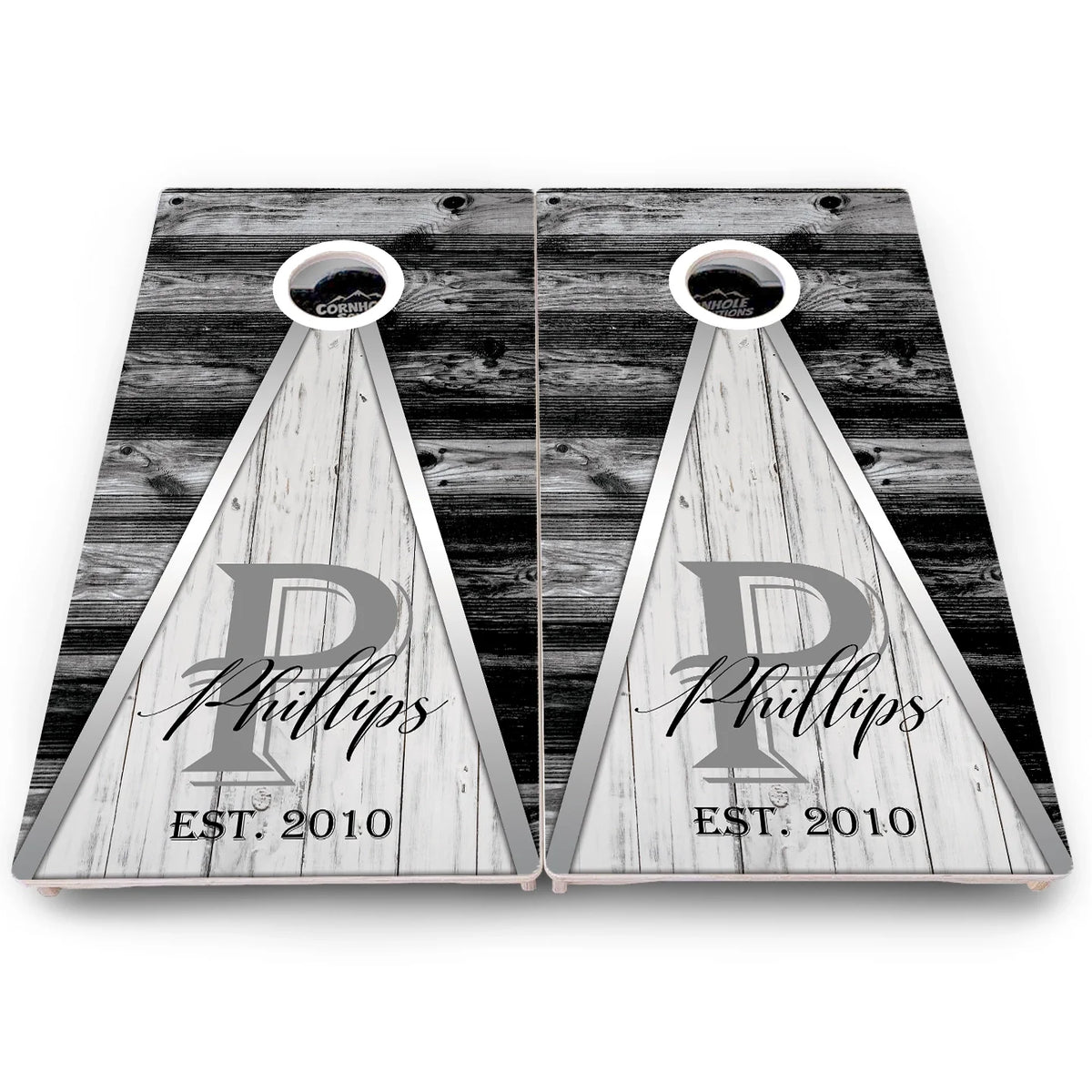 Wedding Triangle Cornhole Boards – Pro Lite or Pro Elite