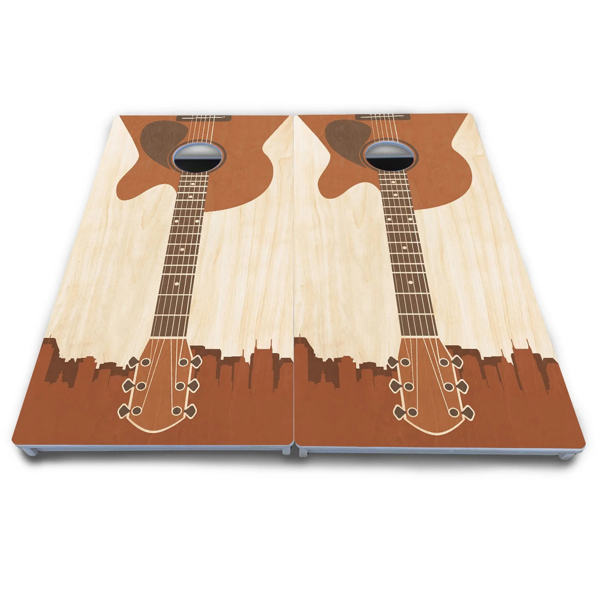 Guitar Cornhole Boards - All Weather Series
