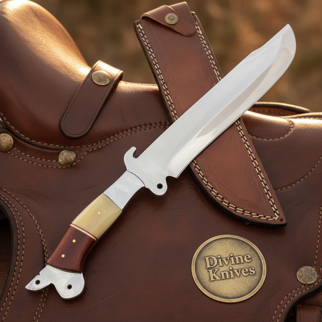 William Scagel Style Clip Point Bowie with Historic Design