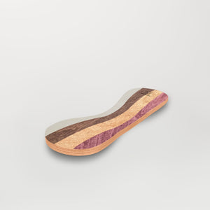 Spinzee Board by Bunny Hopkins, handcrafted wooden activity toy product and lifestyle photo 23