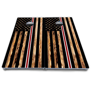 Nurse Thin Line Flag Cornhole Boards - All Weather Series